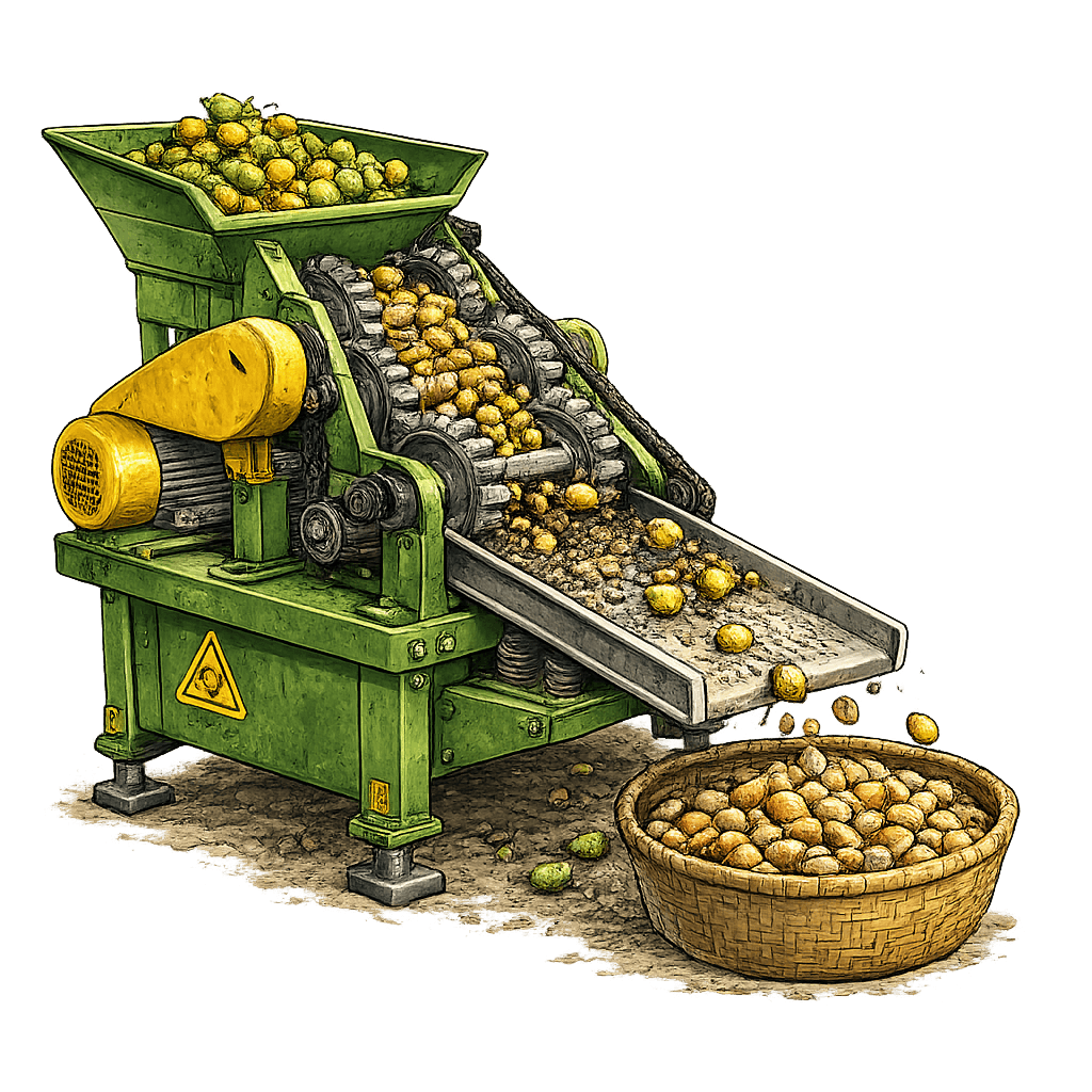 Areca Nut Processing Machine