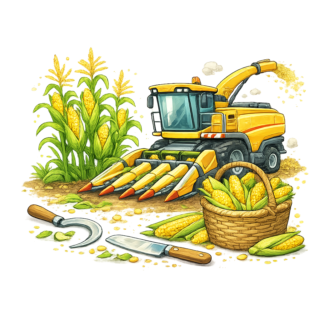 Corn Harvesting Machine